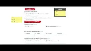 Go Math Chapter 1 Mid-Chapter Checkpoint Part 1