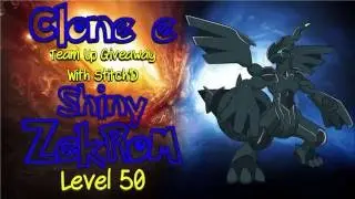 (CLOSED) Shiny Zekrom Lvl 50 GTS Giveaway on Pokemon X, Y & ORAS