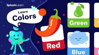 Learn Colors with Fun: Red, Green, Blue, Yellow, Pink | Color Song for Kids