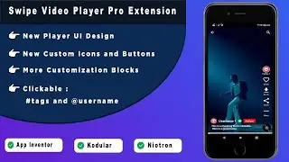 Swipe VideoPlayer Pro | New Update | Short Video App | DeepHost Extension