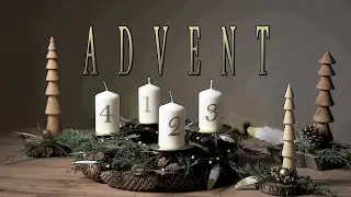 Klassisch elegante ADVENT✨ Tisch Deko   DIY