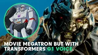 Movie MEGATRON But With G1 Voice | Transformers