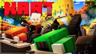 Abbiamo SFIDATO i nostri AMICI sui GO-KART di Minecraft!