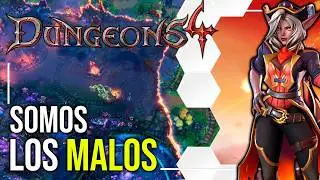 DUNGEONS 4 un JUEGAZO de Estrategia | Construye tu Mazmorra del MAL !