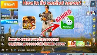 How to create WeChat account||banned WeChat application full details cover.