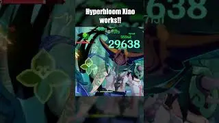 XIAO HYPERBLOOM ARE OP | Genshin Impact | 