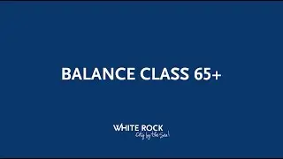 Balance with Cari - White Rock Recreation