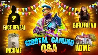 FIRST EVER QNA OF SINOTAL GAMING 😱🔥 FACE REVEAL !! GIRLFRIEND😍INCOME 🤑 SPECIAL QNA