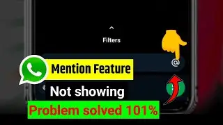Whatsapp Status Mention Kaise Kare | Whatsapp Status Mention Option Not Showing Problem