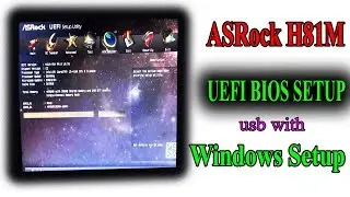 ASRock H81M-VG4 । ASRock bios configuration UEFI setup utility install । bios setup windows 10