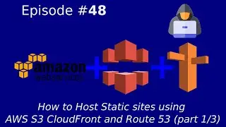 How to Host Static sites using AWS S3 CloudFront and Route 53 (part 1/3)