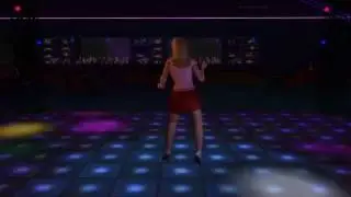 3D girl Alex dancing to trip hop music