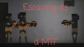 scp breach 2D: escaping as MTF (GATE A ESCAPE)