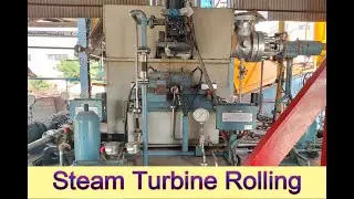 Back Pressure Steam Turbine Rolling Part 1 Urdu Hindi