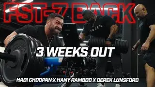Mr. Olympia Hadi Choopan X Hany Rambod X Derek Lunsford | FST-7 Back