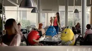Реклама новый синий M&M's 2013