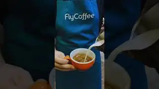 Кофе | Coffee training 😍 short #shorts #barista #coffee
