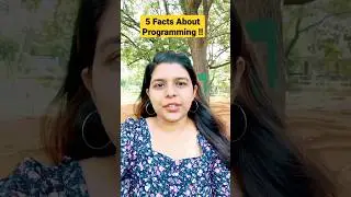 Programming Facts Coding Developer #shorts #youtubeshorts #short #coding#salonidecodes #development