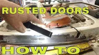 HOW TO FIX RUSTED DOOR BOTTOMS