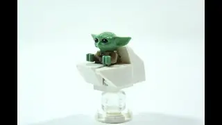 How To Build A LEGO Baby Yoda Hover Cradle