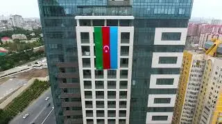 Azerbaijan Flag 🇦🇿 Baku City