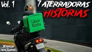 1 HORA de Historias de TERROR de REPARTIDORES Vol. 1 l Terror Nocturno