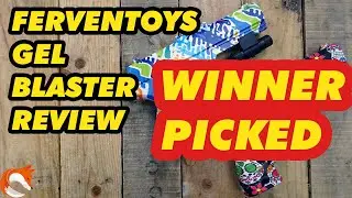 WINNER PICKED: FervenToys Gel Blaster Review - Unboxing Shooting