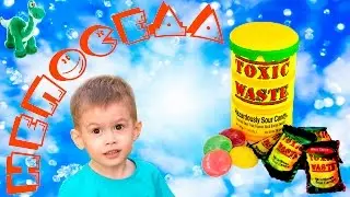 Toxic Waste - самые кислые конфеты в мире/Milka Drops/Wonka nerds rainbow