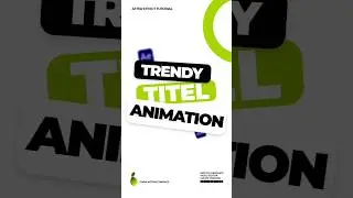 TREND TITLE ANIMATION _   #shorts #motiongraphics #aftereffectstutorials #youtubeshorts