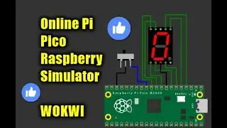 Raspberry Pi Pico simulator examples (4 examples in one) 
