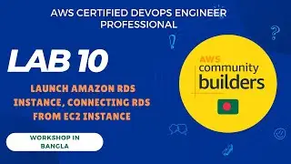 AWS [DOP-C02] Exam Lab 10: Launch Amazon RDS Instance, Connecting RDS from EC2 Instance | Bangla
