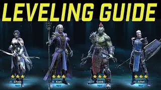 RAID Shadow Legends: BEST LEVELING STRATEGY for Beginners