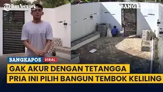 Gak Akur dengan Tetangga yang Tutup Akses Jalan Rumah, Pria Ini Balas Dengan Bangun Tembok Tandingan