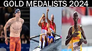 Key Event Gold Medalists at the 2024 Olympics | Paris Highlights