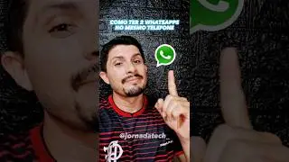Como ter 2 WhatsApps no mesmo telefone. #dicas #whatsapp #tecnologia #truques