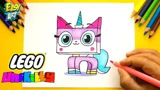 Princess unikitty LEGO TOYS -Como Dibujar unikitty - How to Draw princess Unikitty