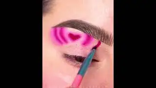 Hearty eye makeup tutorial#beginners #makeup#tutorial #besto