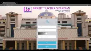 Teacher guardian system using signature machine - BE IT Final Year Project 2017