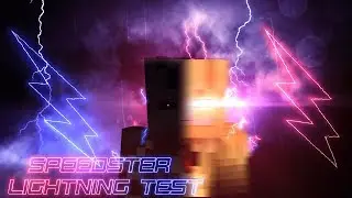Speedster Lightning Test - Minecraft/Hitfilm Animation