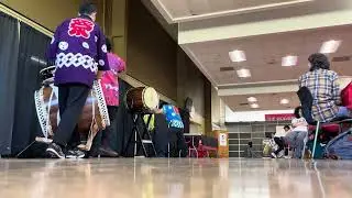 Taiko performance at 2024 Sierra College Empowering Asian Students Graduation