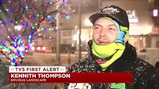 Winter Storm Coverage on WNEM at 11pm January 12, 2024