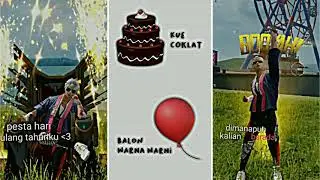 PRESET AESTHETIC FF🥀🐼 DI MANAPUN KALIAN BERADA 🐼🖤 TREND TIKTOK🥀✨