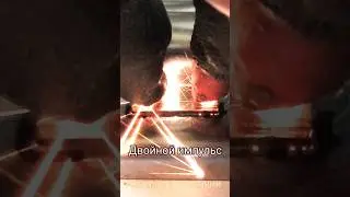 Точечная сварка 0.8 мм нержавейки. GRI-welder #GRI_welder #точечная_сварка_на_Arduino