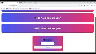 Create a modern | web app in React js | toast message use in  | #react #javascript #webdevelopment