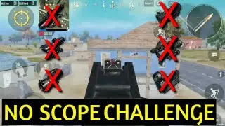 NO SCOPE CHALLENGE || (Voice Over) || Pubg Mobile || DARKSTAR