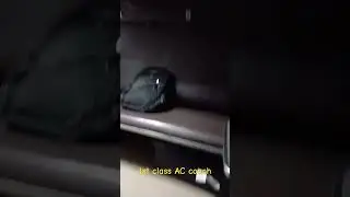 Our Indian Railway's 1st class AC coach 