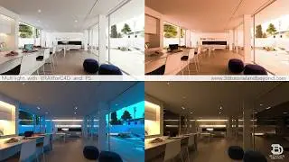 [ENG] Multilight V-ray for Cinema 4D