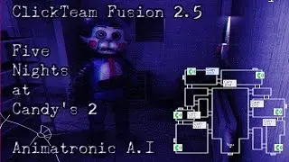 ClickTeam Fusion 2.5 - Five Nights at Candy's 2 - Animatronic A.I