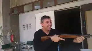 Стреляем из винтовки сделанной в ГДР которая запрещена сейчас из за мощности !!!