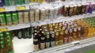 Выбор пива в китайском супермаркете! Хайнань, Санья